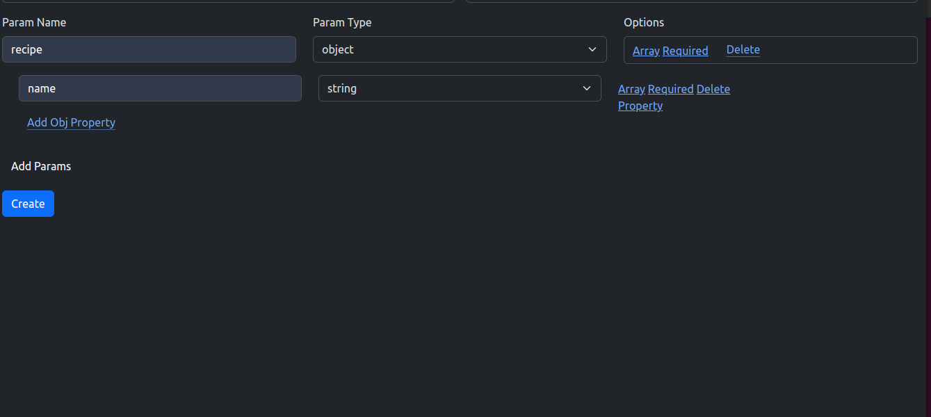 Nested form